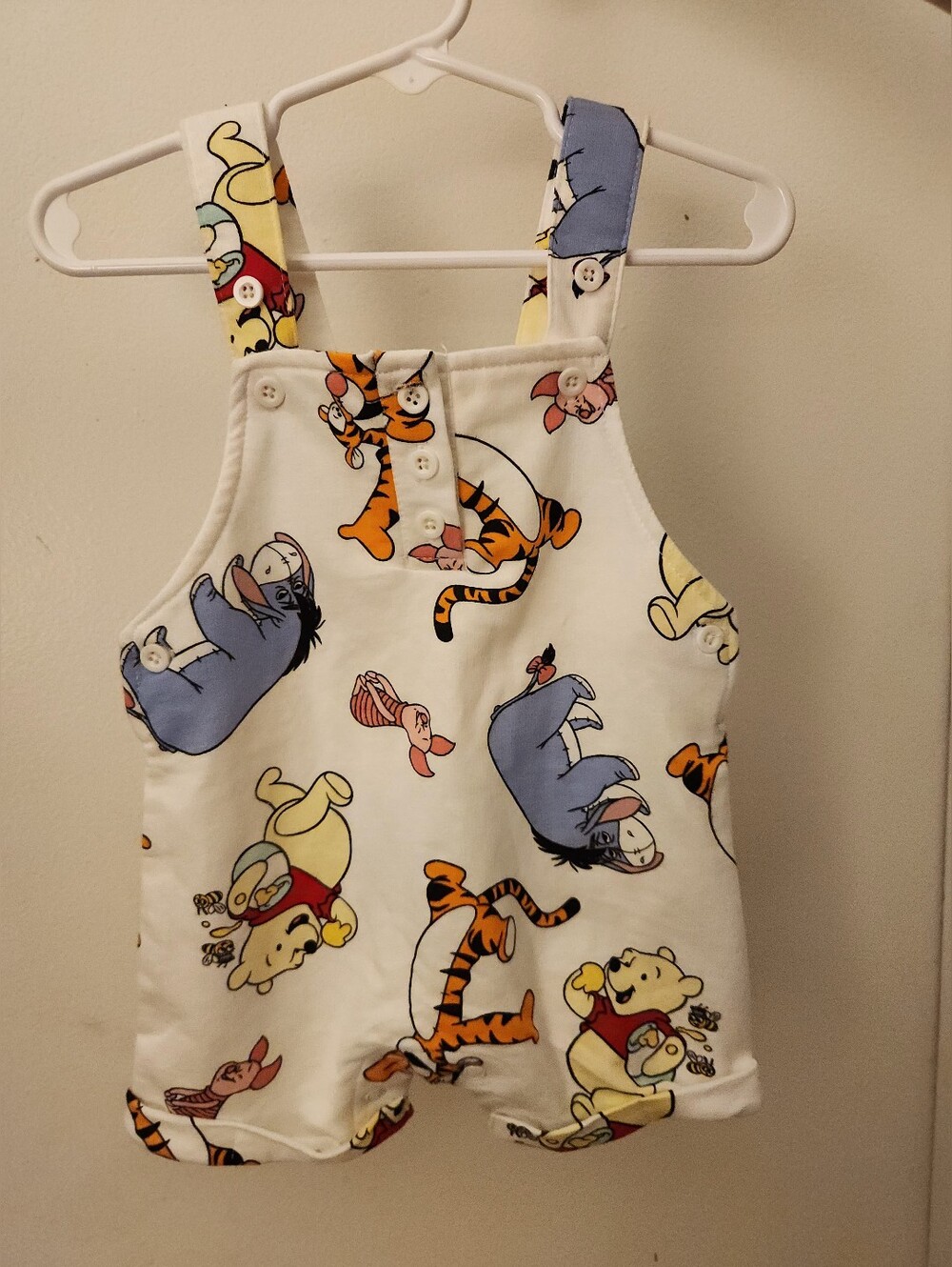 Disney Cream Winnie the Pooh & Friends Tank Romper